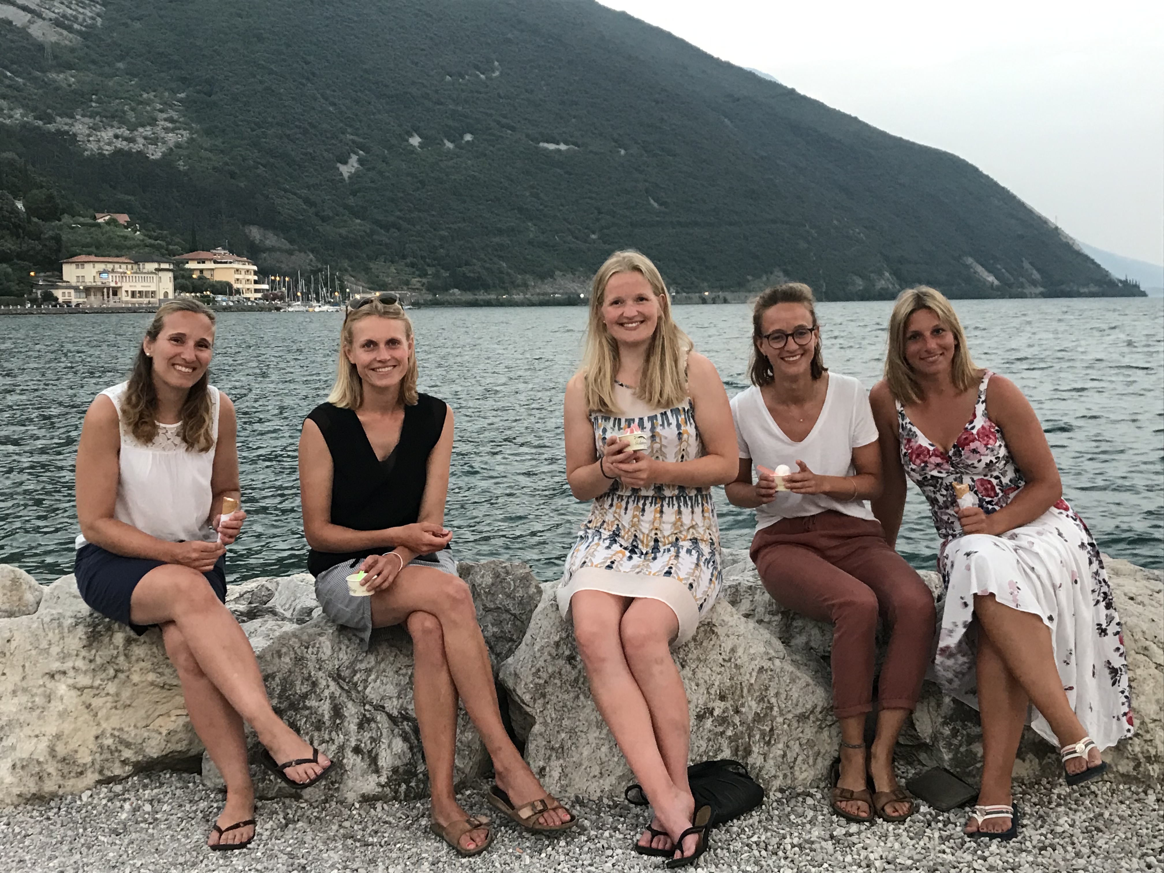 Zum Schluss: Entspannung am Gardasee (Foto Ragna Thönnessen)